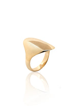 Load image into Gallery viewer, "To Bobbi" 14Kt Gold Hug Ring