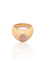 Load image into Gallery viewer, "To Ada" Pool Ring in 14KT Gold