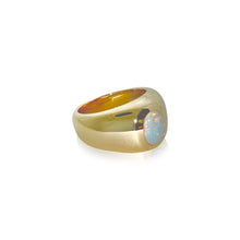 Load image into Gallery viewer, "To Ada" Pool Ring in 14KT Gold
