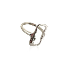 Load image into Gallery viewer, "To Malala" Sea-Worn Ring in Sterling Silver