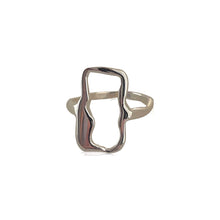 Load image into Gallery viewer, "To Malala" Sea-Worn Ring in Sterling Silver