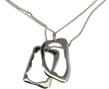 Load image into Gallery viewer, "To Wilma" Sea-washed and Psychedelic Pendant in Sterling Silver