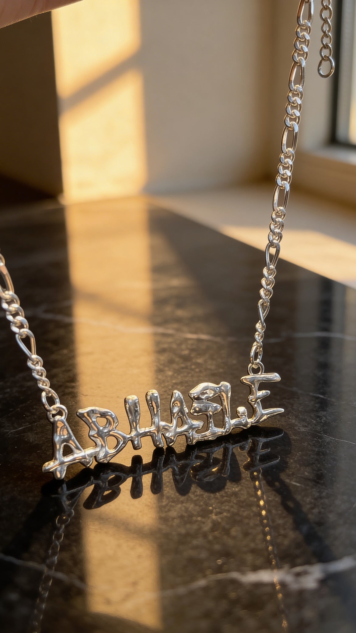 “Abhaile” Necklace. STICKYBACKBAILEY X LOLOPOPWORLD