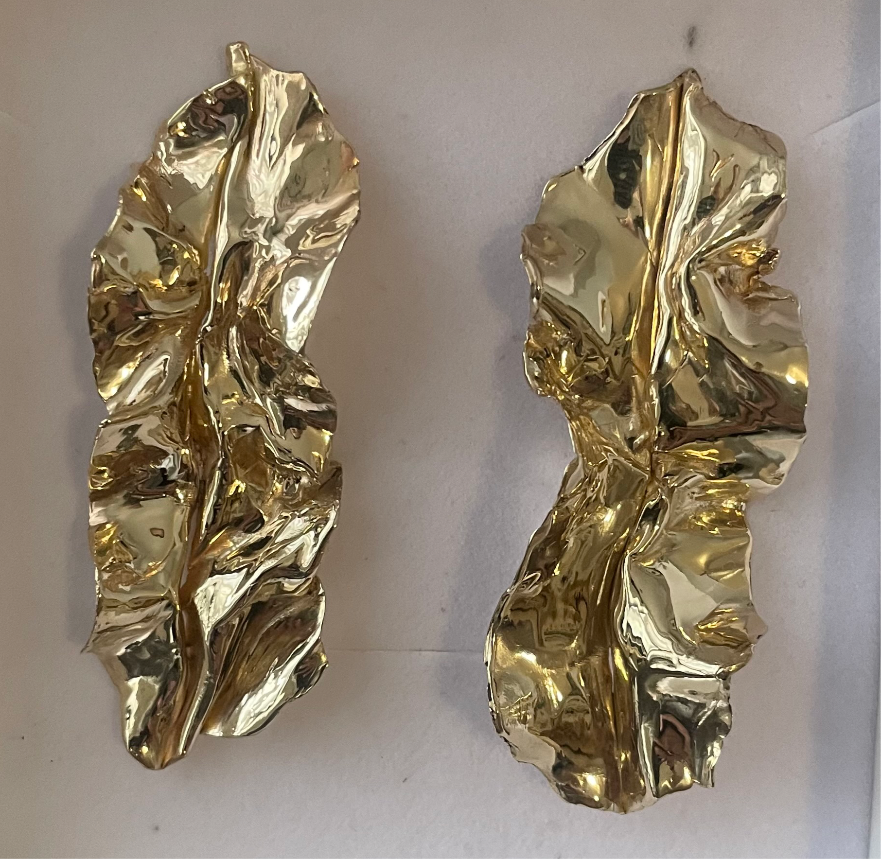 14KT Gold Vulva Earrings