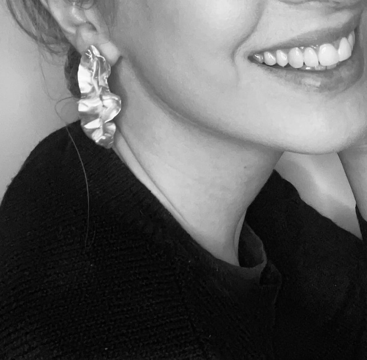 14KT Gold Vulva Earrings