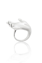 Load image into Gallery viewer, &quot;To Linda&quot; Hand Ring in Sterling Silver
