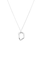 Load image into Gallery viewer, &quot;To Wilma&quot; Sea-washed and Psychedelic Pendant in Sterling Silver
