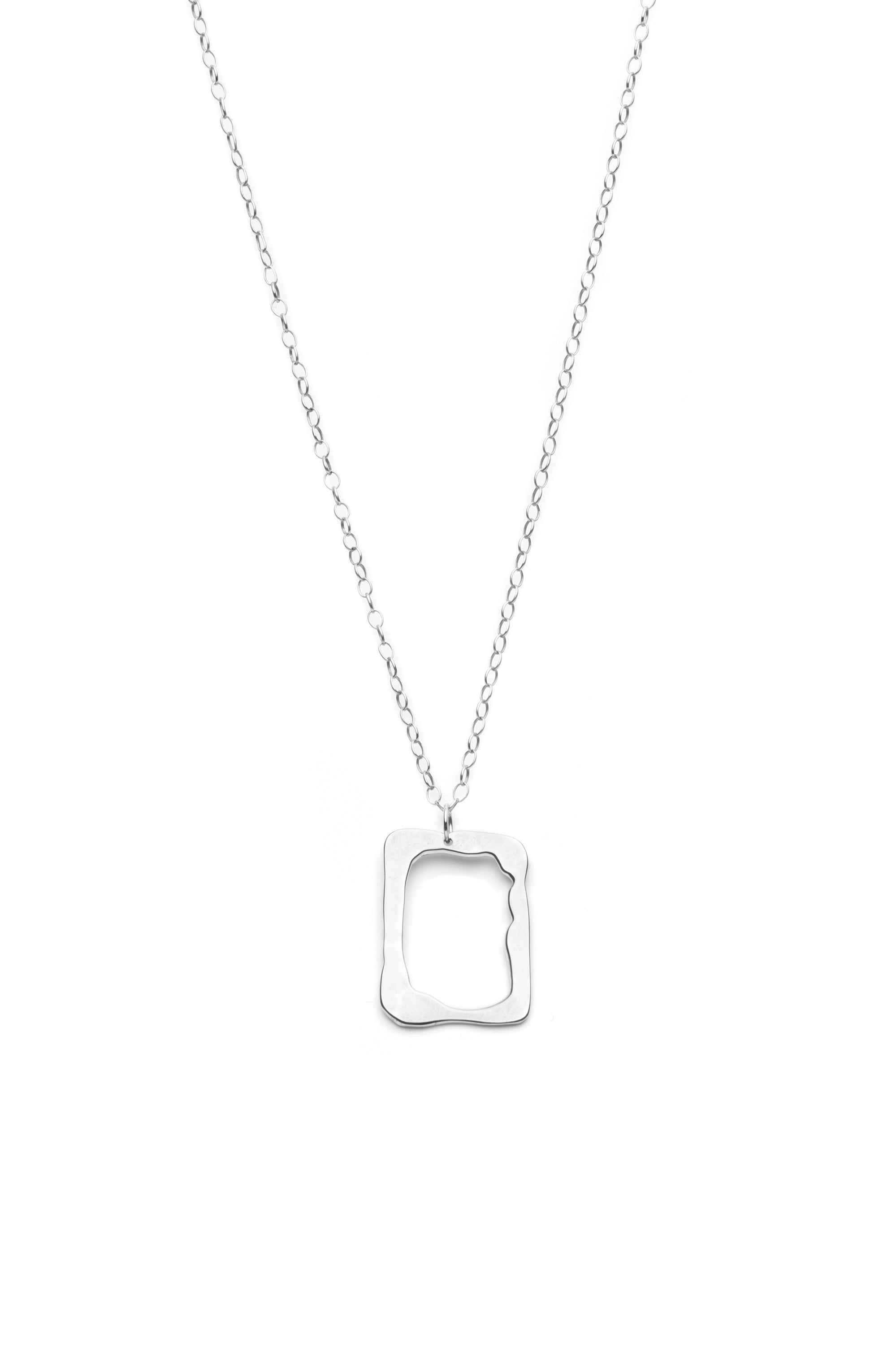 "To Florence" Sea-Worn Pendant in Sterling Silver