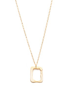 Load image into Gallery viewer, &quot;To Florence&quot; Sea-Worn Pendant - Gold
