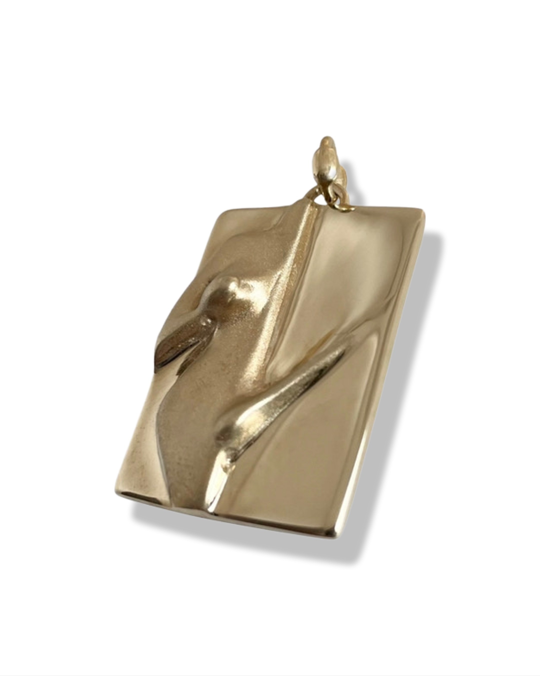 "To Dolly" Self-Love Pendant in 14KT Gold