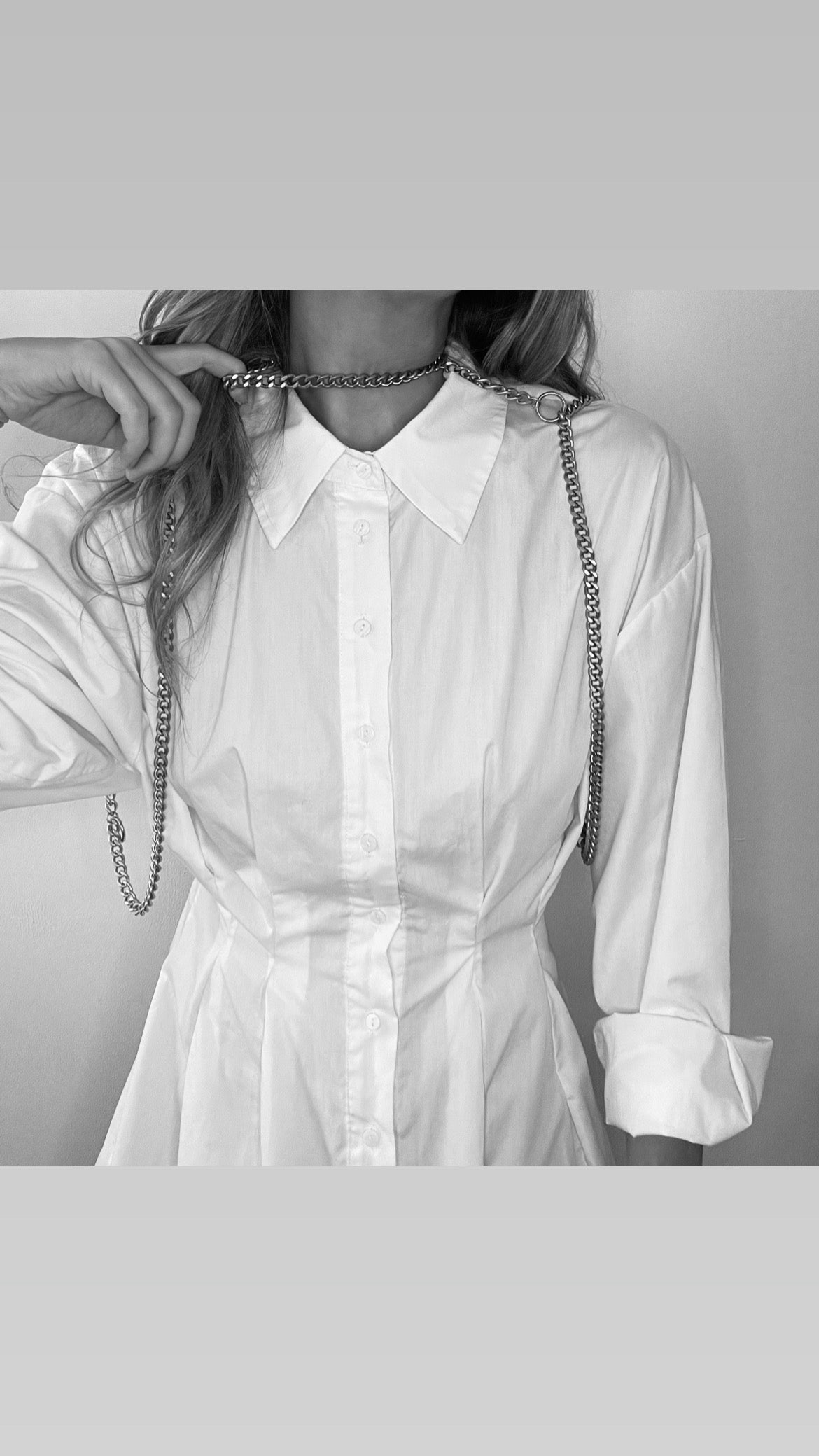 “To Katie” Chunky Harness and Chain Belt