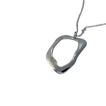 Load image into Gallery viewer, &quot;To Wilma&quot; Sea-washed and Psychedelic Pendant in Sterling Silver
