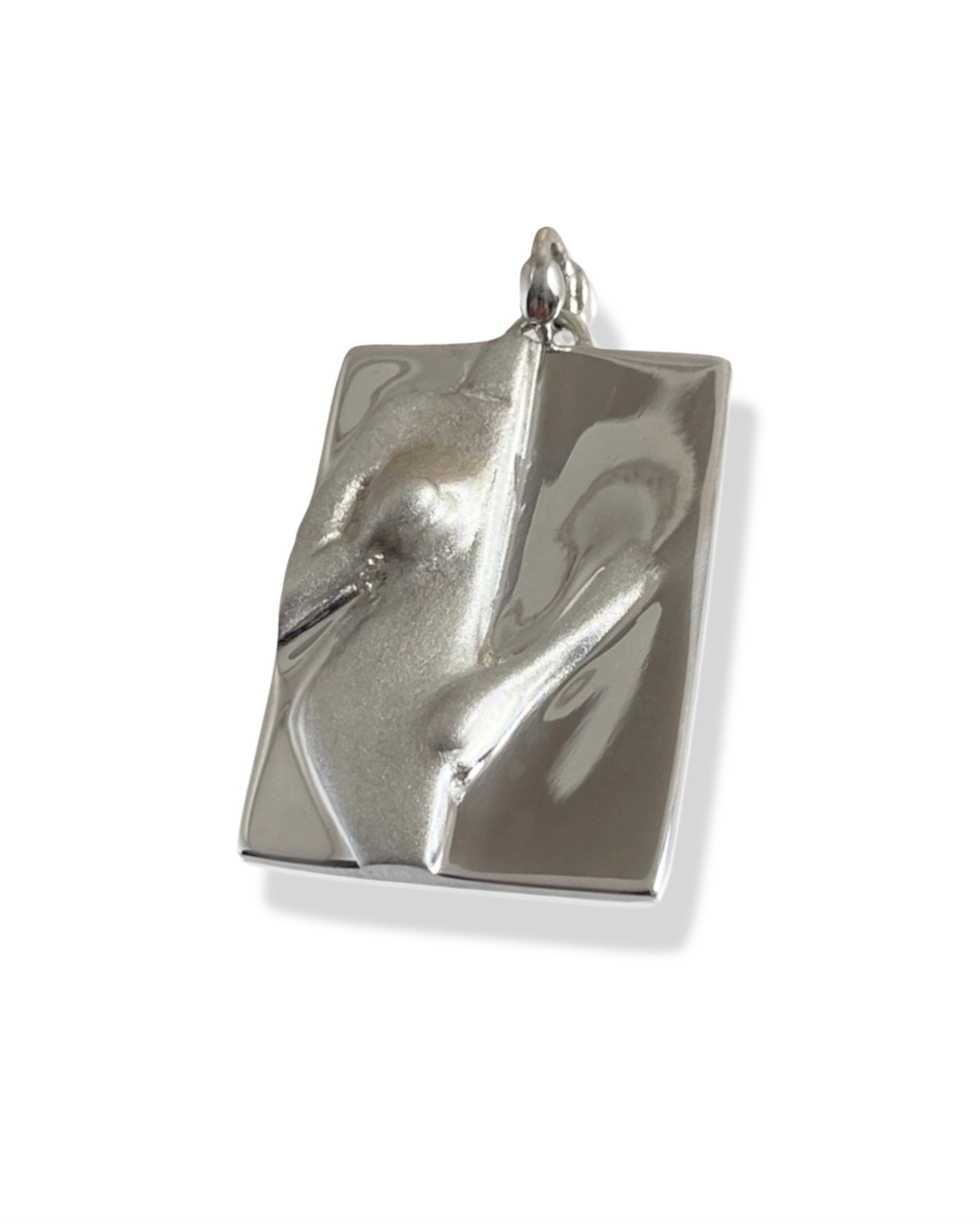 "To Dolly" Self-Love Pendant in Sterling Silver