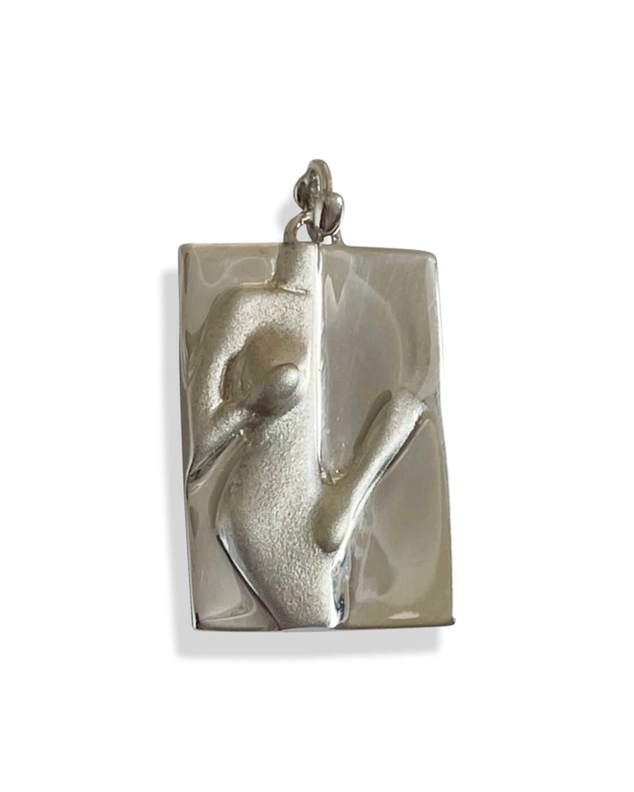 "To Dolly" Self-Love Pendant in Sterling Silver