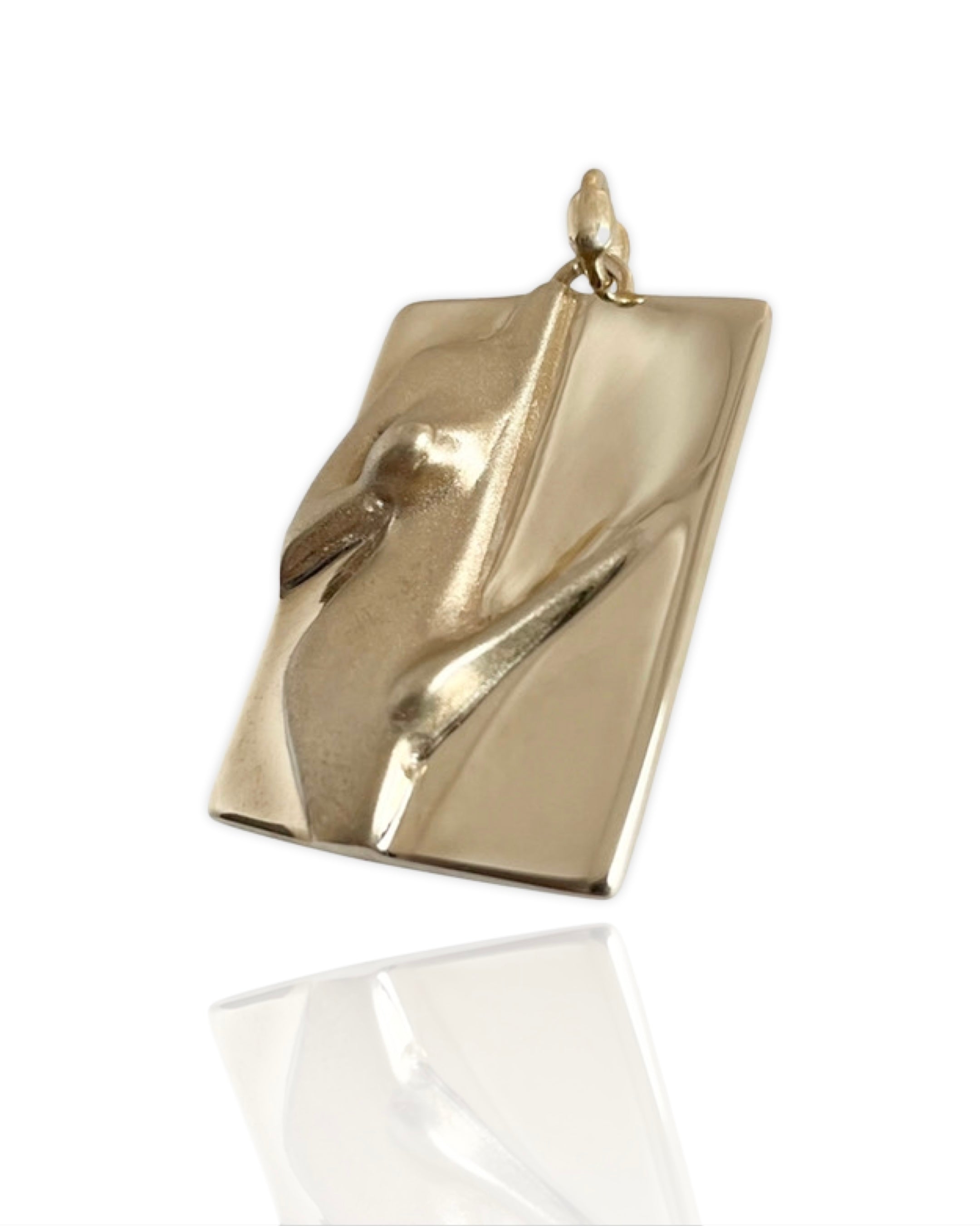 "To Dolly" Self-Love Pendant in 14KT Gold