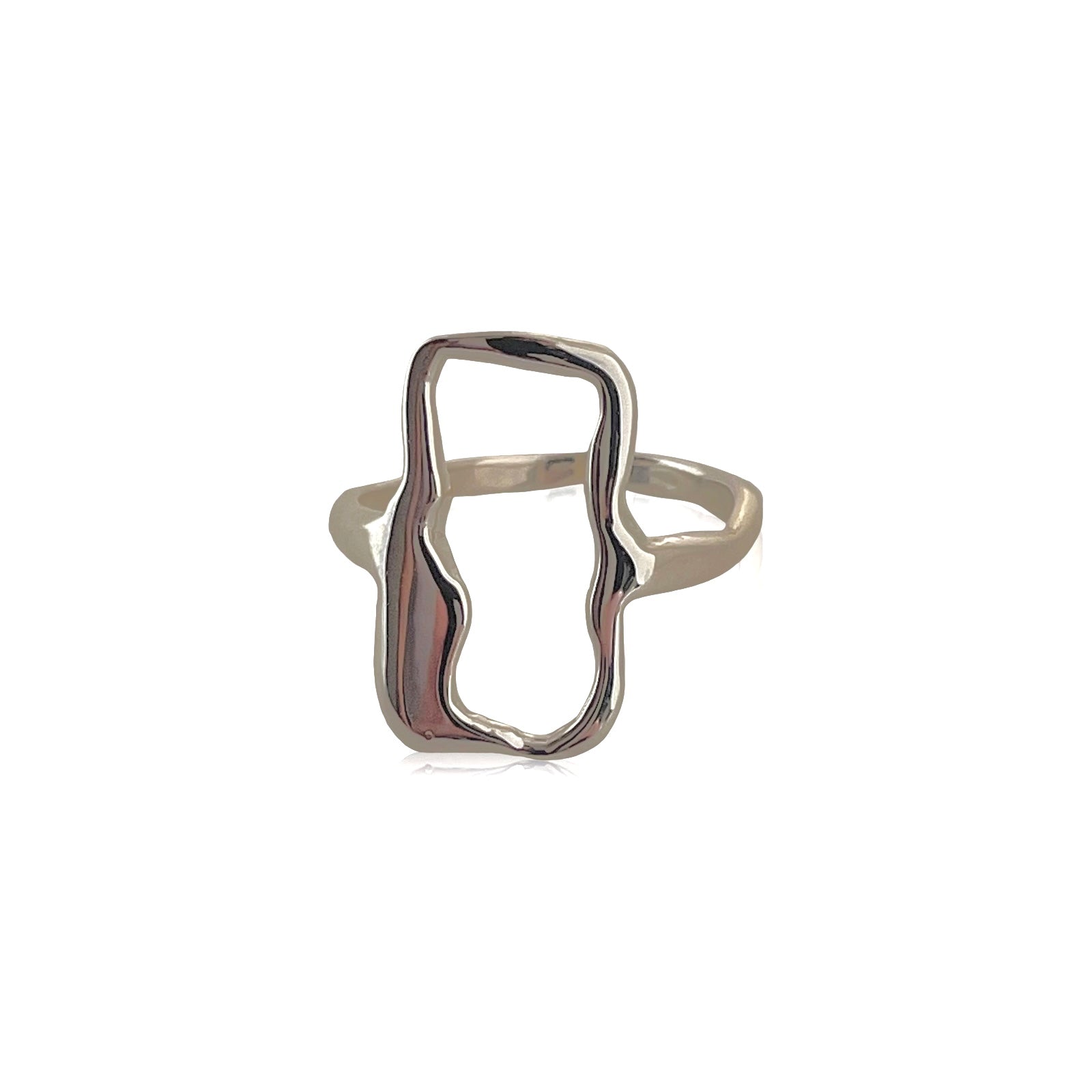 "To Malala" Sea-Worn Ring in Sterling Silver