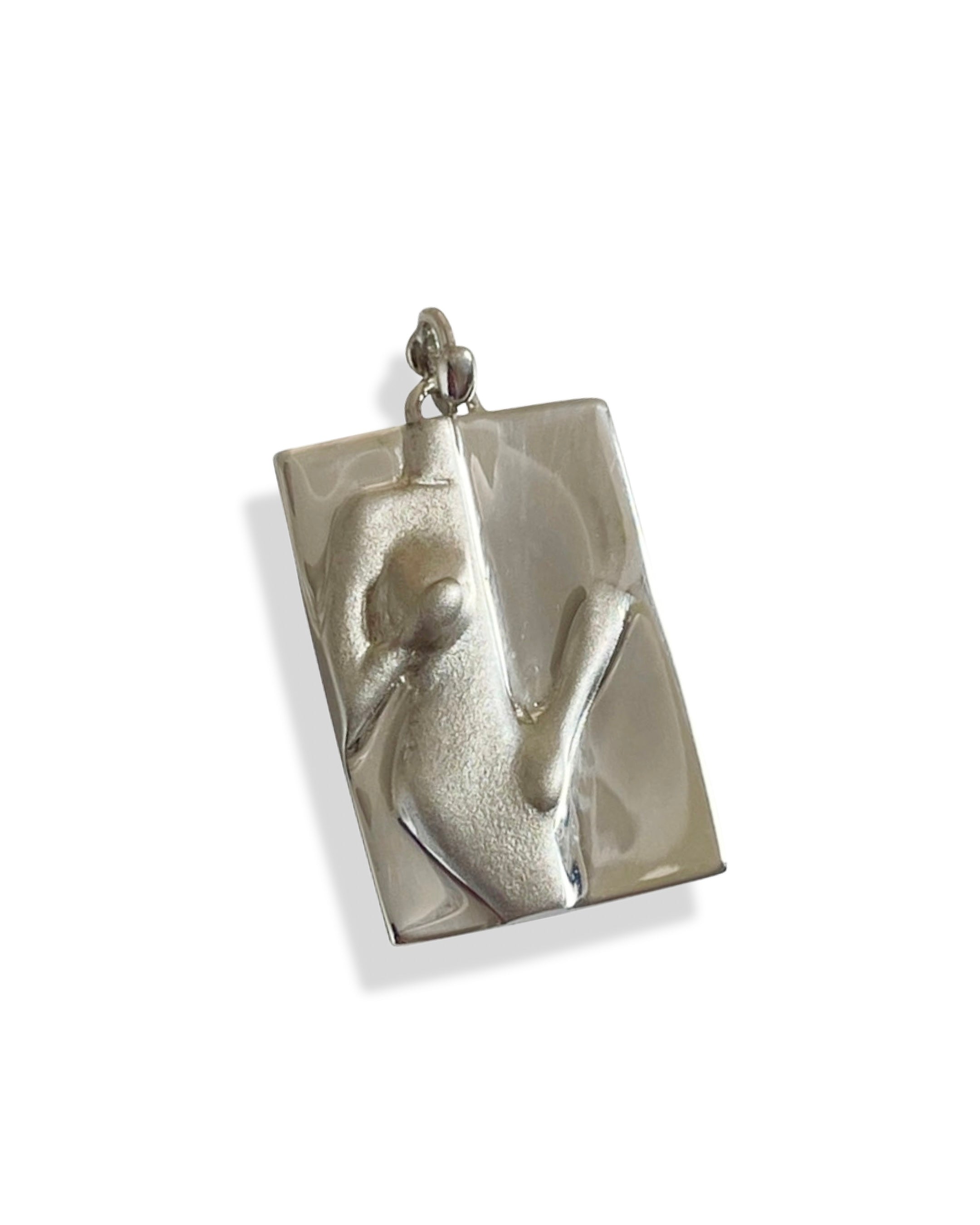 "To Dolly" Self-Love Pendant in Sterling Silver