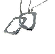 Load image into Gallery viewer, &quot;To Wilma&quot; Sea-washed and Psychedelic Pendant in Sterling Silver
